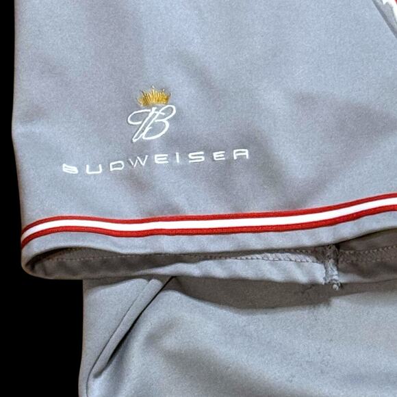 VTG Dale Earnhardt Jr Racing Jersey Mens Gray Red Embroidered Sz 3XL NASCAR - Picture 5 of 12